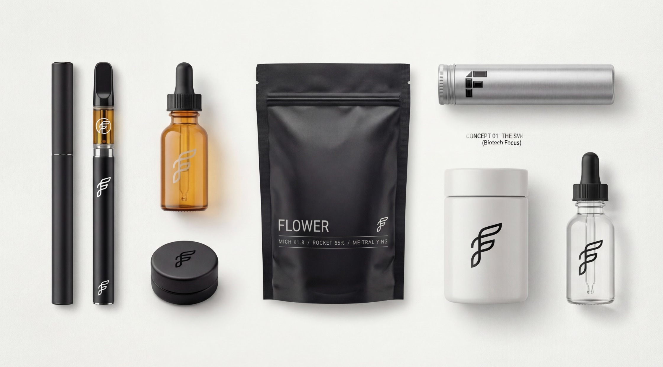 Float Cannabis complete product line - vaporizers, tinctures, flower, capsules